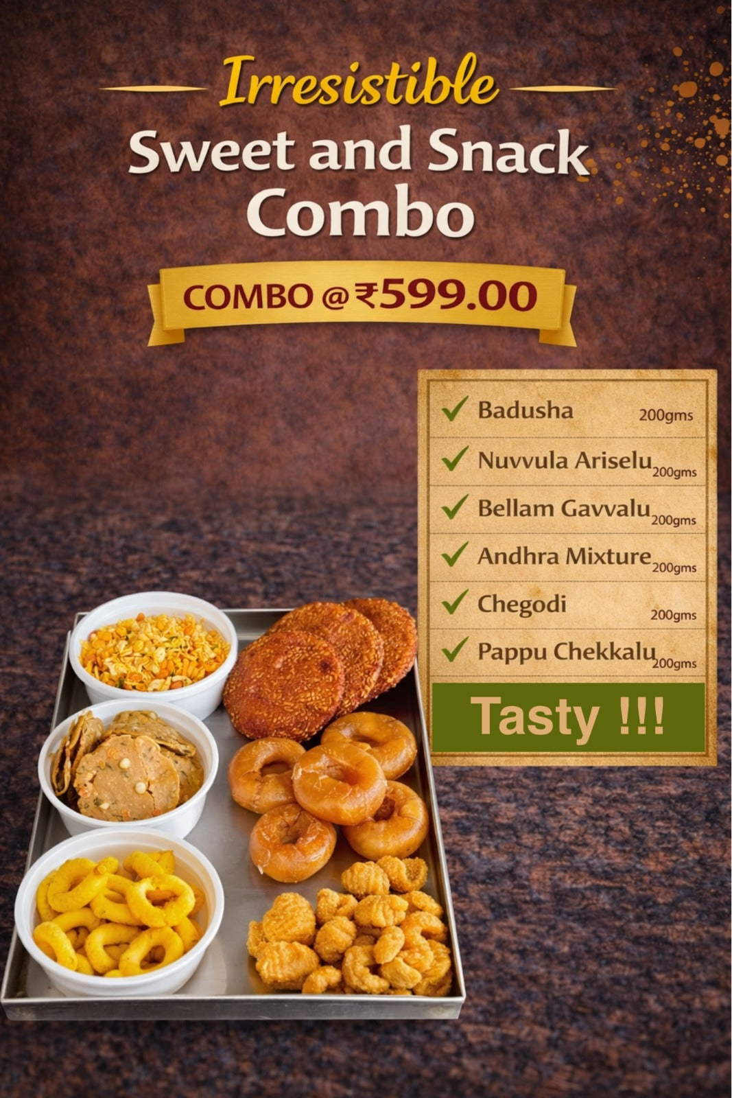 Sweet & Snack Combo